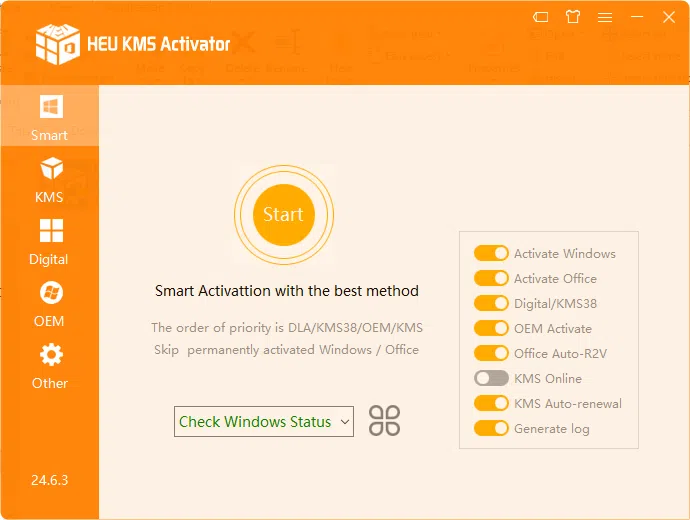 مجموعه فعال سازی های آفیس و ویندوز • HEU KMS Activator