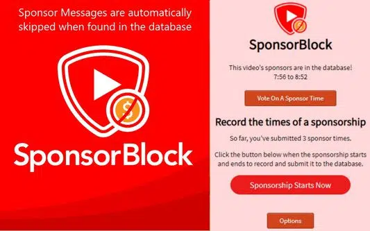 معرفی بهترین و کاربردی ترین افزونه های فایرفاکس بخش اول • SponsorBlock