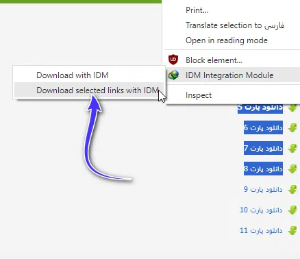 جالب ترین ترفند های Internet Download Manager • IDM Import batch download 5